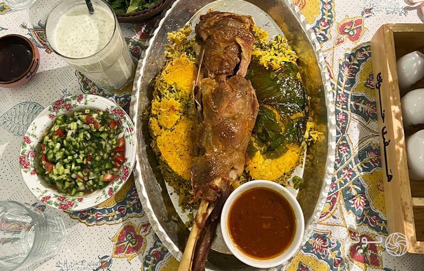 بهترین غذا رستوران هفت خوان شیراز 